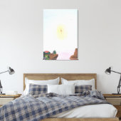 ワルターカラー幻想的な世界すばらしい童話 キャンバスプリント (インサイチュ (寝室))