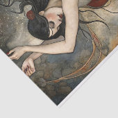 ワルツお洒落アールヌーボードリームインラスト&シルバー 薄葉紙 (詳細)