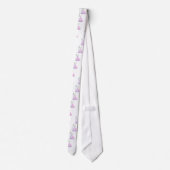 ワルツのダンサーのグラフィック・デザイン ネクタイ (裏面)