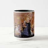 ワルツを踊るマグ マグカップ (中央)