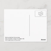 ワルツジングマチルダ葉書 ポストカード (裏面)