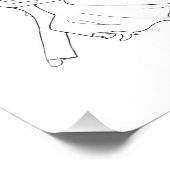 ワルツダンスファインアートスケッチ フォトプリント            (角)