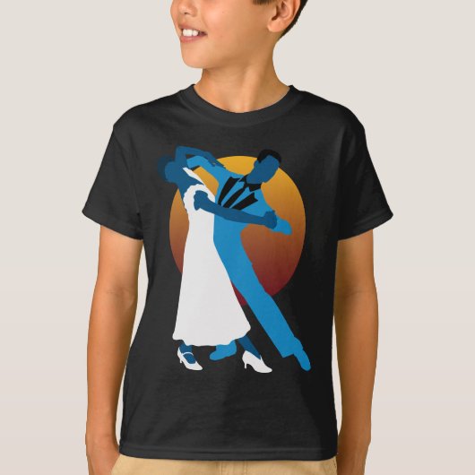 ワルツ踊り愛好家 Tシャツ (正面)