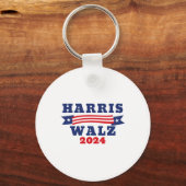 ワルツ2024アメリカ国旗Kamala Harris Tim Waltz 20 キーホルダー (正面)