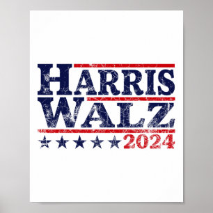 ワルツ2024年選挙カマラハリスティムワルツ2024 14 ポスター