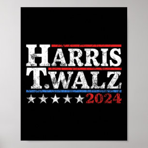ワルツ2024年選挙カマラハリスティムワルツ2024 24 ポスター