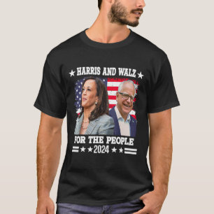 ワルツ2024年選挙カマラハリスティムワルツ Tシャツ