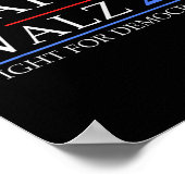 ワルツ2024救民主2024選挙ハおもしろいーリ ポスター (角)