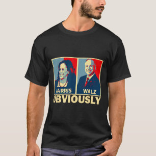 ワルツ2024明らかにティム・ワルツKamala Harris 2024 Tシャツ