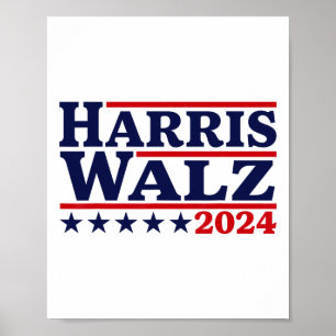 ワルツ2024選挙カマラハリスティムワルツ2024 13 ポスター