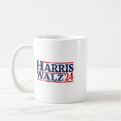 ワルツ2024選挙カマラハリスティムワルツ2024 16 コーヒーマグカップ (左)