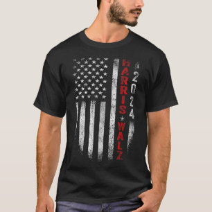 ワルツ2024選挙カマラハリスティムワルツ2024 2 Tシャツ