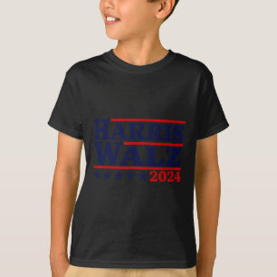 ワルツ2024選挙カマラハリスティムワルツ2024 4 Tシャツ
