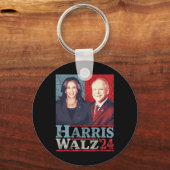 ワルツ2024選挙カマラハリスティムワルツ2024 5 キーホルダー (正面)