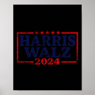 ワルツ2024選挙カマラハリスティムワルツ2024 5 ポスター