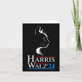 ワルツ2024 Cat選挙Kamala Harris Tim Walz 202 カード (正面)