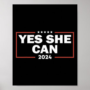 ワルツYes彼女は2024年選挙投票カマラハリス ポスター