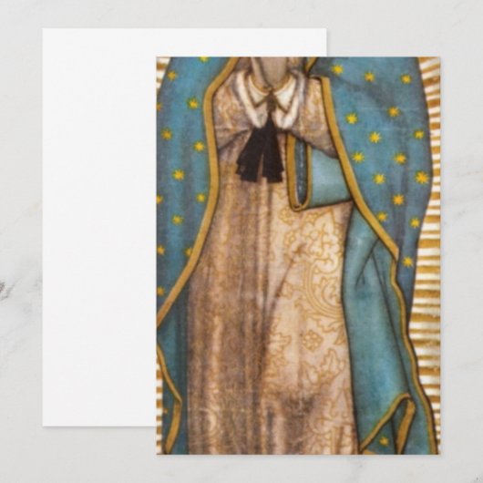 ワルデプケの聖母 招待状 (正面/裏面)