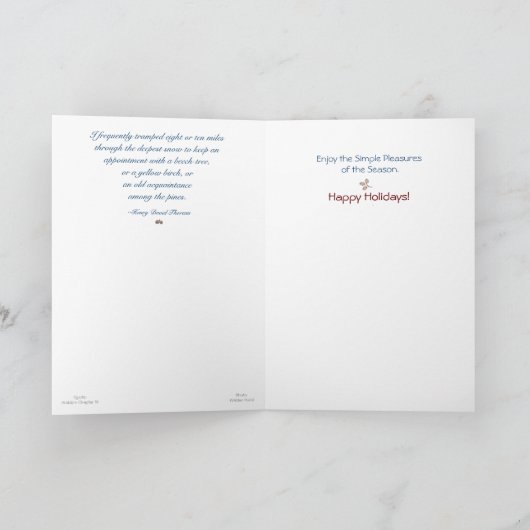 ワルデン池 シーズンカード (内部)