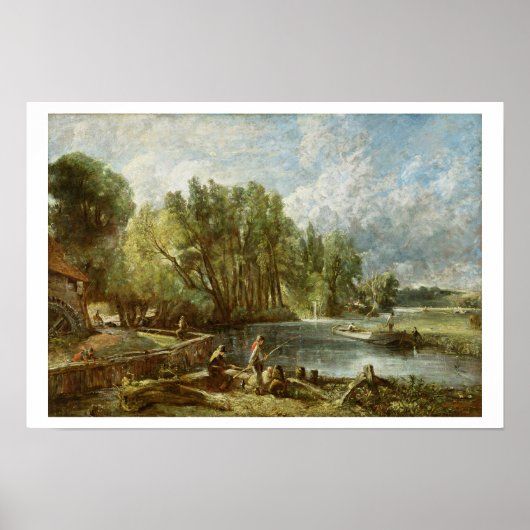 ワルトニアの若者 – Stratford Mill, c.1819-25 ( ポスター (正面)