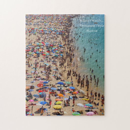 ワルドはどこですか – ポルトガル語スタイル – アルガルヴェ ジグソーパズル (縦)