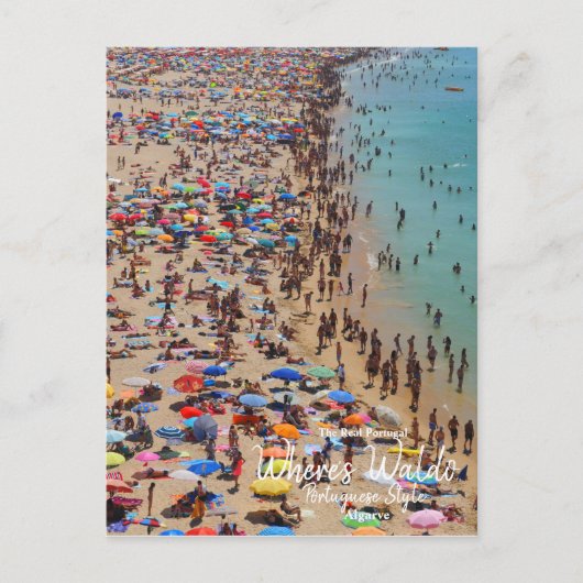 ワルドポルトガルスタイルアルガルヴェ ポストカード (正面)
