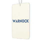 ワルノックジョージア州上院ランオフブルー白色 カーエアーフレッシュナー (左)