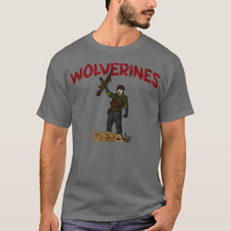ワルバリン+面白い Tシャツ