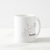 ワルファリン(より薄い血) コーヒーマグカップ (正面右)