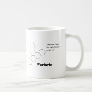 ワルファリン(より薄い血) コーヒーマグカップ