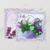 ワルワリアン・ダイヤモンド 95歳の誕生日 招待状 (正面/裏面)