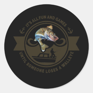 ワレおもしろいイ魚釣り淡水魚釣り ラウンドシール