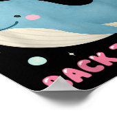 ワレコおもしろいーム新学期カレッジ海教え ポスター (角)