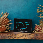 ワレコムクジラ フォトプラーク (側面)