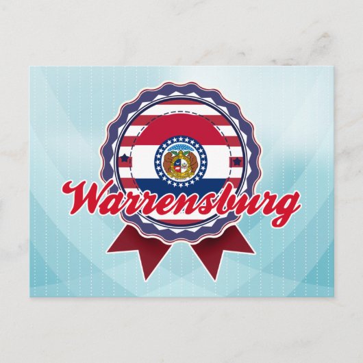 ワレンスバーグ（米国、MO） ポストカード (正面)
