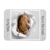 ワレンテおもしろいィーの日贈り マグネット (横)