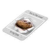 ワレンテおもしろいィーの日贈り マグネット (左側)