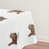 ワレン鳥が大きく美しい歌を歌う テーブルクロス (インサイチュ)