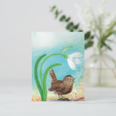 ワレン鳥の朝の歌 - 春の到来 シーズンポストカード (スタンド正面)