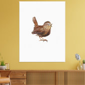 ワレン鳥(トロッグロディテス) キャンバスプリント (インサイチュ (リビング))