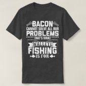ワレーおもしろいイ魚釣り皮肉 Tシャツ (デザイン正面)