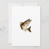 ワレー帽を跳ね上げる 招待状 (裏面)