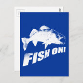 ワレー目の魚 ポストカード (正面/裏面)