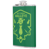 ワレー魚釣りカナダ フラスク (左)