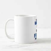 ワレー魚釣りワレー魚釣りとビール コーヒーマグカップ (左)