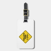 ワレー魚釣り帯 ラゲッジタグ (正面縦)