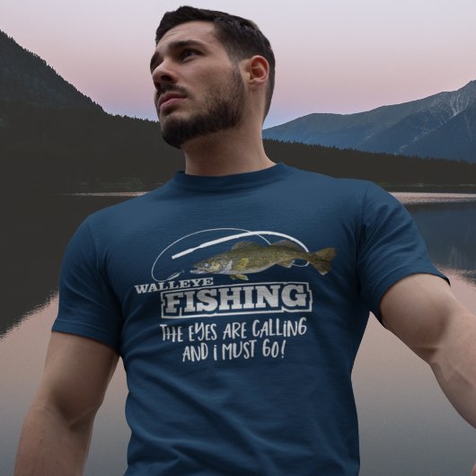ワレー魚釣り引用文スポーツホビー魚釣りロッド Tシャツ