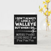 ワレー魚釣り カード (黄色い花)