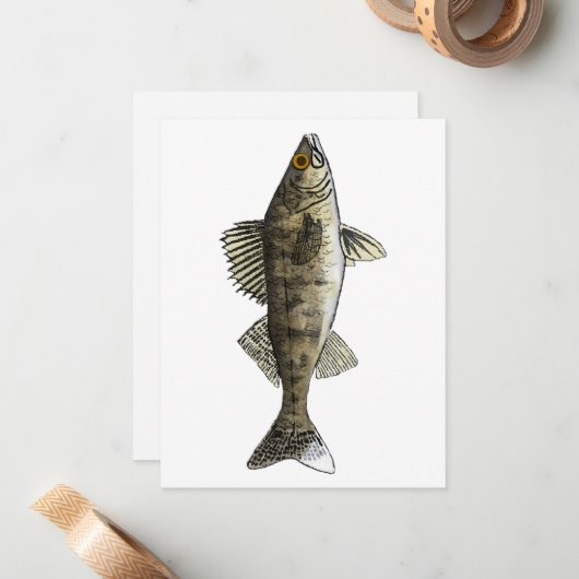 ワレー ノートカード (正面/裏面インサイチュ)