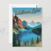 ワロウアレイクヴィンテージ ポストカード (正面/裏面)